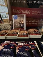  Dr. Wang displayed info about the Spirit of America