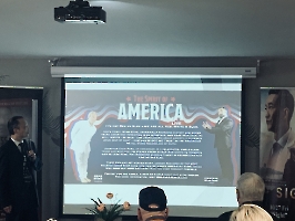 Dr. Wang presented info about the Spirit of America.