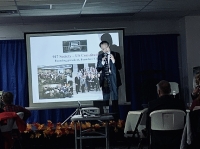 11-15-22, Tues, Dr. Wang talked at the Cumberland County Republican Thanksgiving Dinner