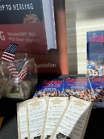 2-11-23, Sat, Dr. Wang talked at the Kadiwa Filipino American Association’s Valentine’s Party