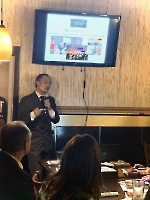 Dr. Wang co-founder and president of the Tennessee Immigrant and Minority Business Group presented about TIMBG