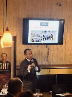 2-21-23, Tues, Dr. Wang talked at the Tennessee American Chinese Chamber of Commerce forum