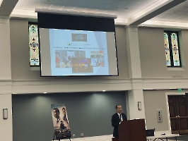 Dr. Wang co-founder and president of the Tennessee Immigrant and Minority Business Group presented about TIMBG