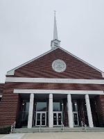 2-8-23, Wed, Dr. Wang talked at Ransdell Chapel, Campbellsville University