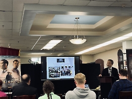 3-16-23, Thurs, Dr. Wang talked at Cumberland University