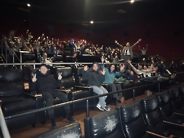 Audience before seeing film Sight at Regal Greenhills