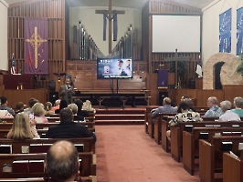 Audience at Westminster Presbyterian Church