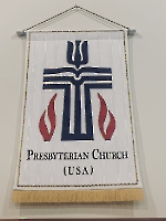 Banner at  Westminster Presbyterian Church