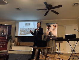 4-30-23, Sun, Dr. Wang talked at the Pointe Church in Mt. Juliet