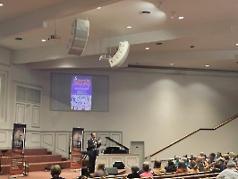 6-24-23, Sat, Dr. Wang talked to the Child Evangelism Fellowship at Poplar Heights Baptist Church