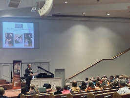 6-24-23, Sat, Dr. Wang talked to the Child Evangelism Fellowship at Poplar Heights Baptist Church