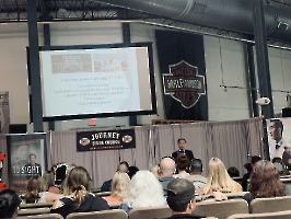 6-25-23, Sun, Dr. Wang talked at the Journey Biker Church