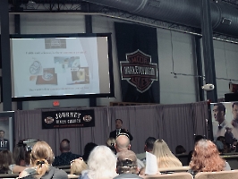 6-25-23, Sun, Dr. Wang talked at the Journey Biker Church