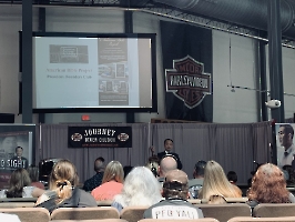 6-25-23, Sun, Dr. Wang talked at the Journey Biker Church