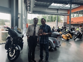 Dr. Wang’s talk was held at the Journey Biker Church