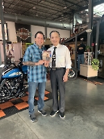 6-25-23, Sun, Dr. Wang talked at the Journey Biker Church