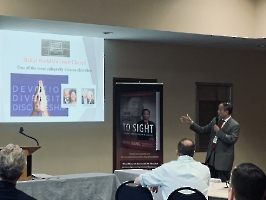 Dr. Wang, member of the Bethel World Outreach Church, presented about Bethel