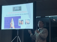 9-29-22, Thurs, Dr. Wang talked at the Tennessee Action Council Helping Hands Division at the Old Natchez Trace Club