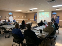 Dr. Wang speaking on Tues. 10/27/20 at Carthage Rotary TA event