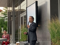 Dr Wang Spoke at mix and mingle Willimson GOP Aug. 20, 2020