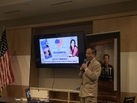 Dr. Wang, the president of Lady Up America (LUA), speaks about LUA_1