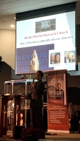 Dr. Wang, member of the Bethel World Outreach Church, spoke about Bethel