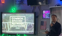 Dr. Wang, co-founder of Common Ground Network (CGN), spoke about CGN.