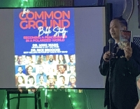 Dr. Wang, co-founder of Common Ground Network (CGN), spoke about CGN.