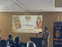 Dr. Wang, president of Lady Up America (LUA), speaks about LUA_1