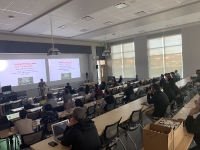 Talk 3-24-22, Academic Classroom Building, Middle Tennessee State University Students