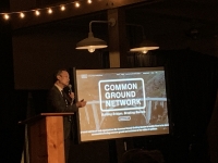 Dr. Wang, co-founder of Common Ground Network (CGN), spoke about CGN.