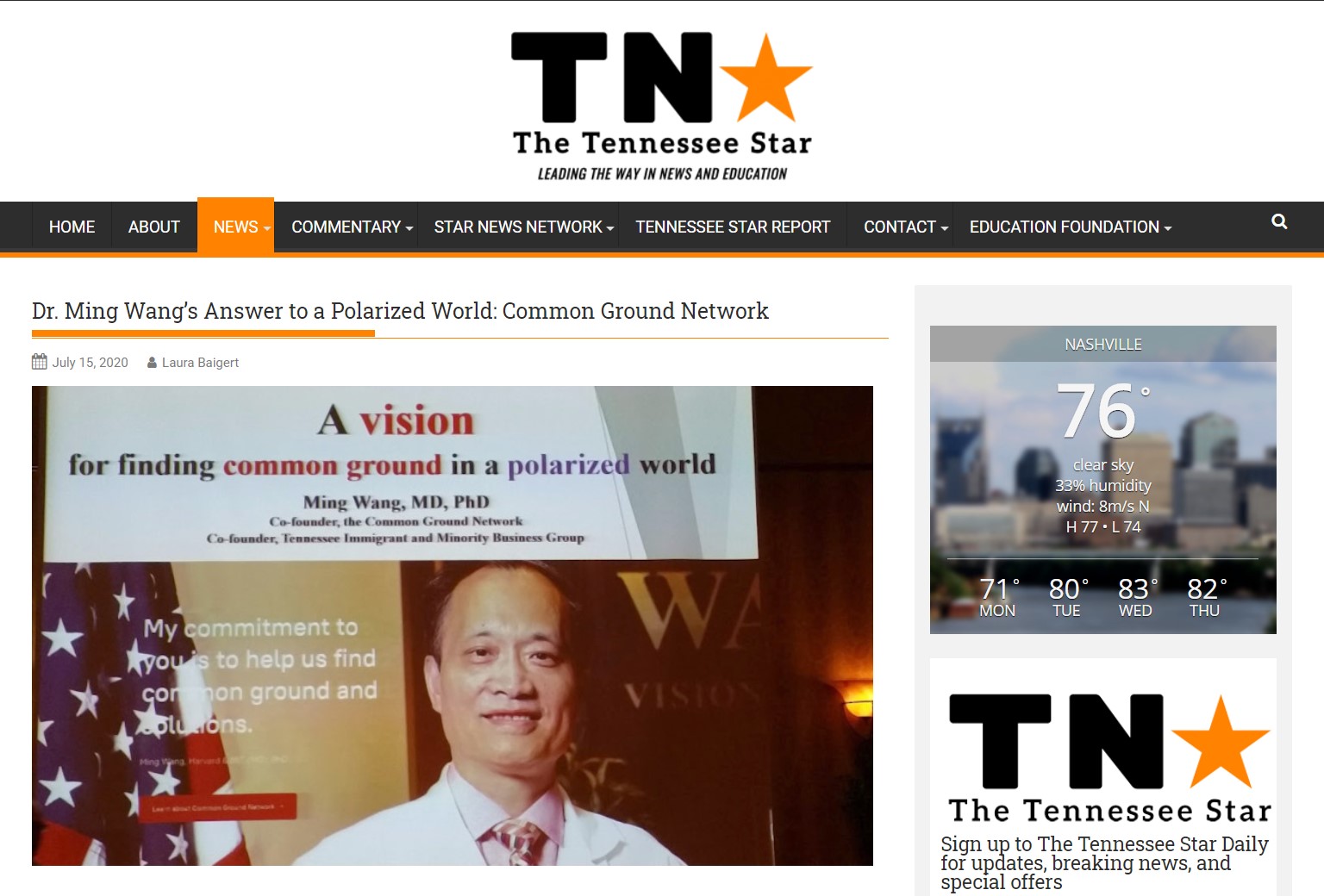 tnstar answer to polarized world